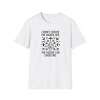 Pilot T-Shirt — "I Didn't Choose the Avgeek Life" Airplane Graphic Tee