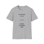 Aviation T‑Shirt — “The Three Point ‘Landing’” Pilot Humor Tee