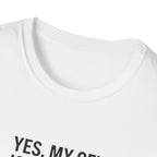 CFI Instructor T‑Shirt — "Yes, My CFI Is Yelling" Pilot Shirt