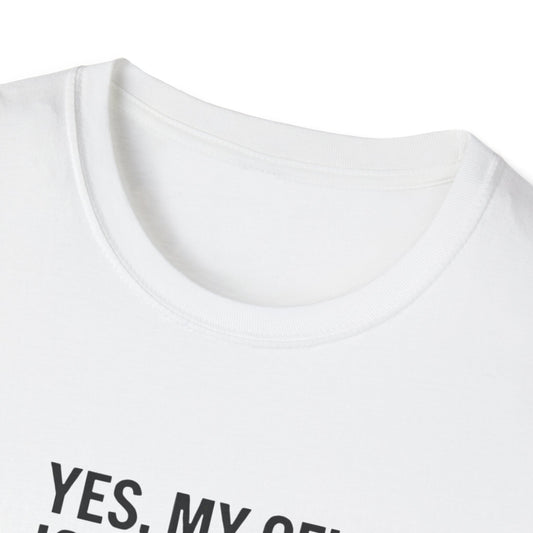 CFI Instructor T‑Shirt — "Yes, My CFI Is Yelling" Pilot Shirt