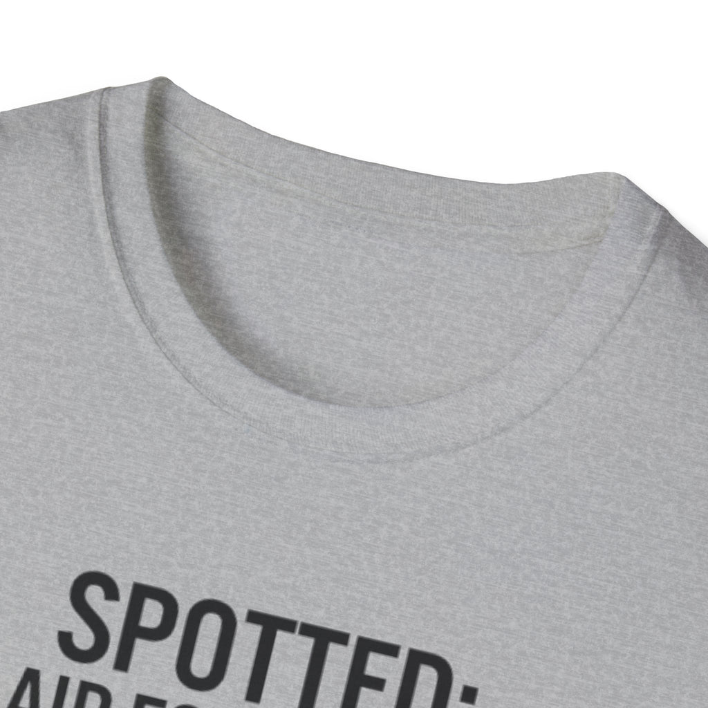 Spotter T-Shirt — "Spotted: Air Force One (Pretty Sure)" Plane Spotting Tee