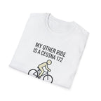 Cessna 172 Bike Shirt — "My Other Ride Is a Cessna 172" Graphic Tee