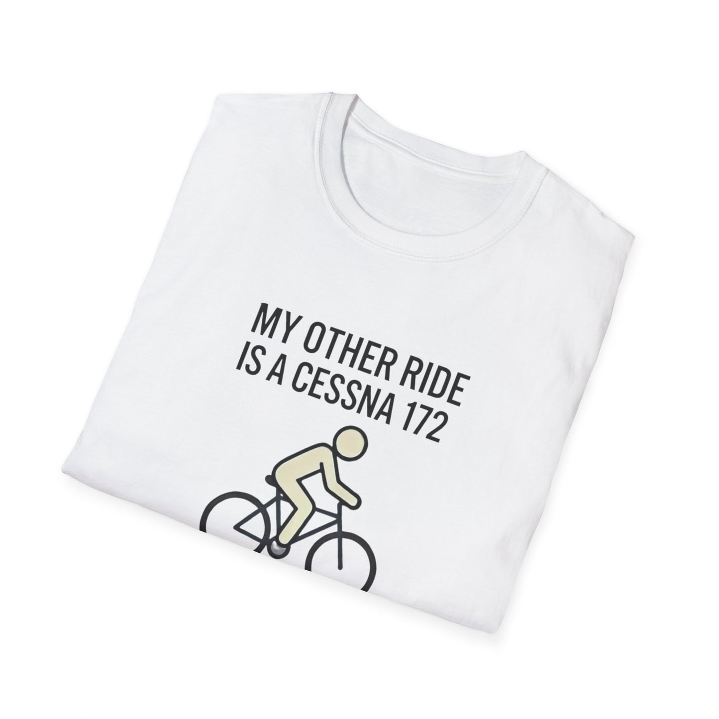 Cessna 172 Bike Shirt — "My Other Ride Is a Cessna 172" Graphic Tee