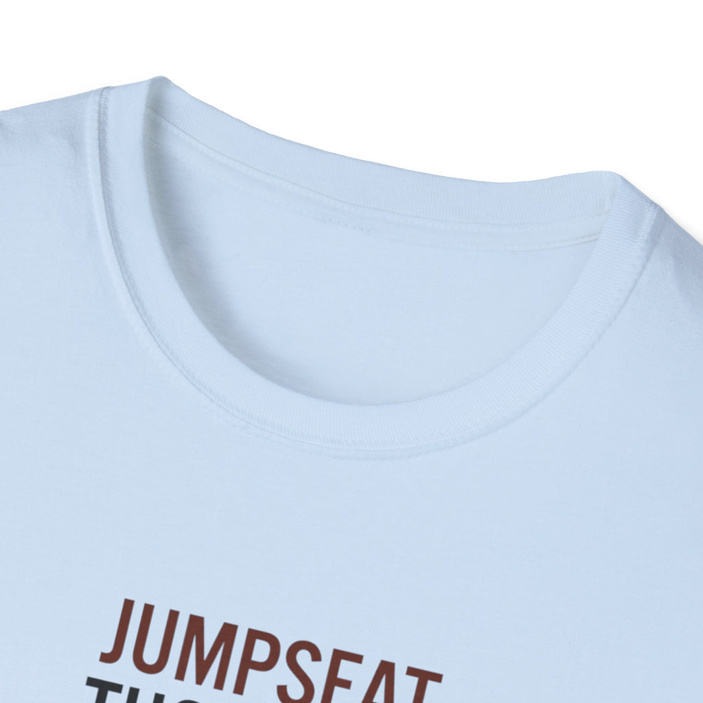 Jumpseat Thoughts T-Shirt — "Did I Unplug the Coffee Pot?" Pilot Humor Tee