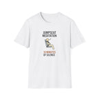 T-Shirt — "Jumpseat Meditation: 10 Minutes of Silence" Pilot Travel Tee