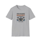 Crew Resource Management T-Shirt — Pilot Cockpit 'Pass the Snacks' Aviation Tee