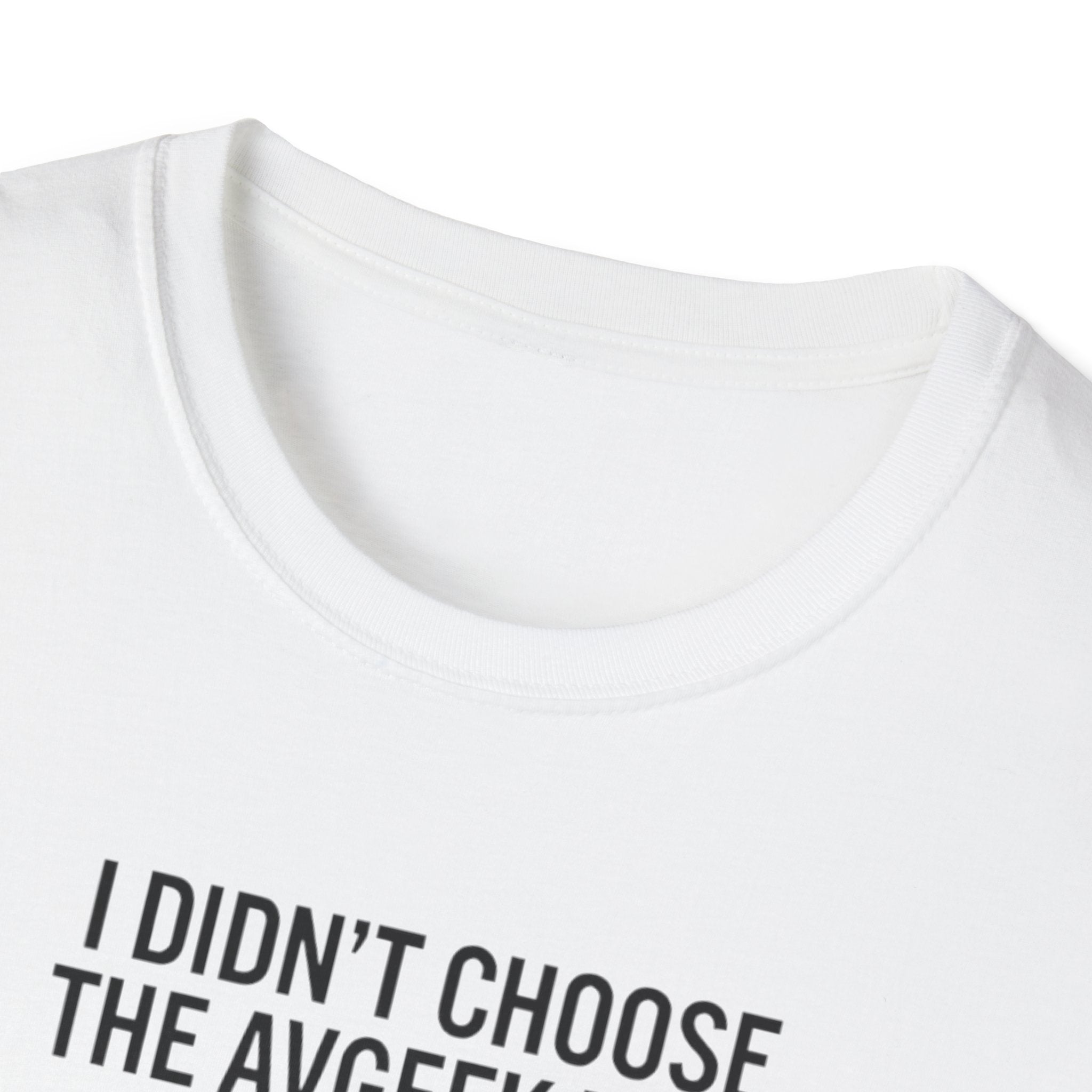 Pilot T-Shirt — "I Didn't Choose the Avgeek Life" Airplane Graphic Tee