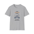 T‑Shirt — "Flight 'Instructor' Silence" Pilot Humor Tee