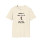 T-Shirt — “Compliments I Want to Hear: That’s a Nice Retro Livery” Vintage Pilot Graphic Tee