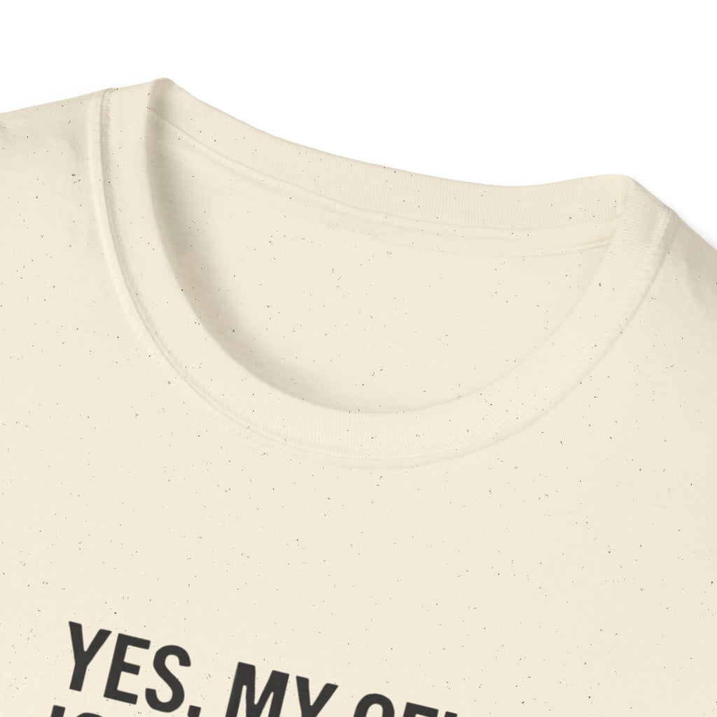 CFI Instructor T‑Shirt — "Yes, My CFI Is Yelling" Pilot Shirt