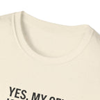 CFI Instructor T‑Shirt — "Yes, My CFI Is Yelling" Pilot Shirt
