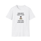 T-Shirt — “Compliments I Want to Hear: That’s a Nice Retro Livery” Vintage Pilot Graphic Tee