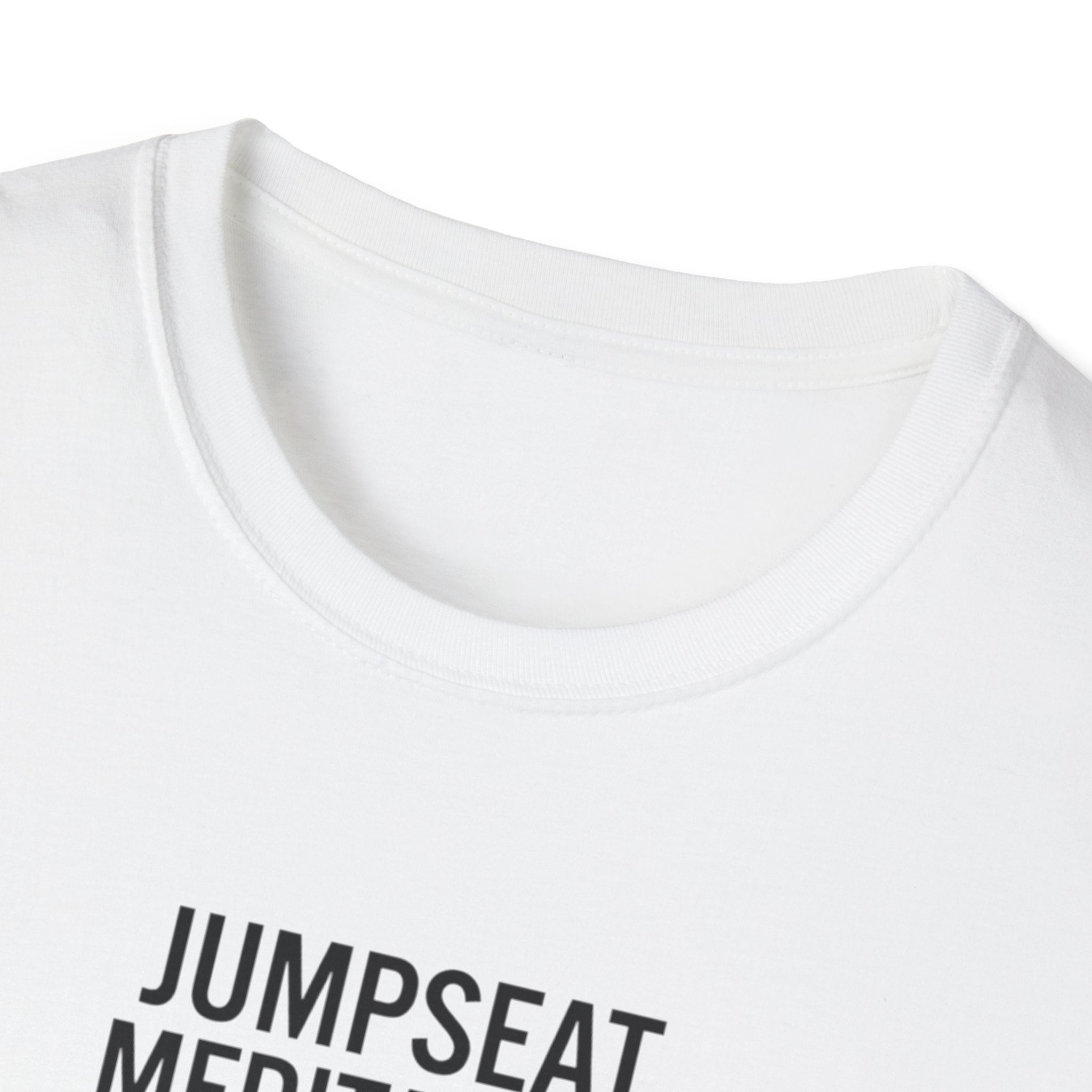 T-Shirt — "Jumpseat Meditation: 10 Minutes of Silence" Pilot Travel Tee